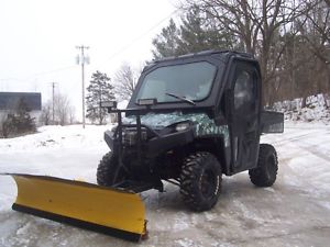 2010 Polaris Ranger 800 EFI, 4x4, FULL CAB, WINCH, MOOSE PLOW, STEREO