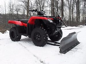 2014 Honda Rancher 420 4x4 With Winch & Snow plow only 50 hours