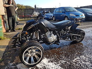 ZHENHUA TRIKE, BLACK, 243cc, ONLY 1,000 MILES FROM NEW. ALLOYS, SPARES OR REPAIR
