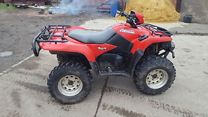 DEPOSIT RECEIVED.......... SUZUKI king quad 750axi RED. Road registered .