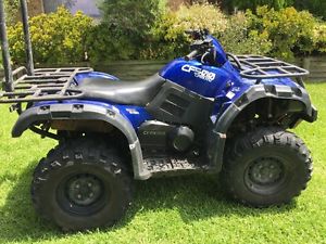 Quad bike Cfmoto 500 2012 auto 4x4 + deeflock