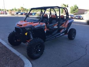 2016 Polaris RZR 4 turbo AWD 4WD EFI EPS w/ Roof Windshield & Door Inserts