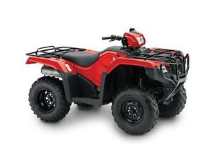 BRAND NEW 2016 HONDA TRX500FM2 TRX 500 FOREMAN POWER STEERING ATV NO FEES!!!
