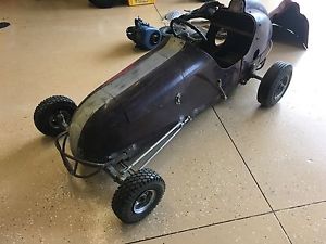 MOSS MIDJET  1/2 half midget 1/4 quarter midget race car vintage cart Race Craft
