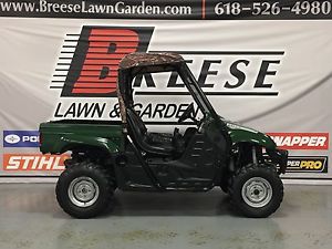 2007 YAMAHA RHINO 450 GREEN LOADED 4X4 LOCATED IN BREESE IL LOOK NO RESERVE
