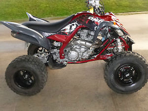 Yamaha Raptor 700R SE 2008 Road Legal TILTON ATV   1 owner,  Warranty Red /Grey