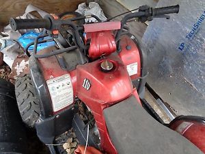 red kids 110 fourwheeler