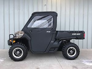 2016 Can-Am Defender HD10 4x4--Power Steering--Camo--Factory Warranty--Like New!