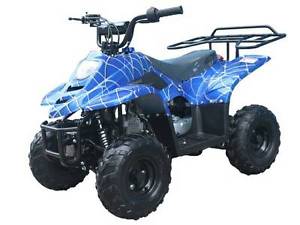 Wholesale Lot (2) New 110cc Gas Powered Small Kids Sports ATVs - Free Shipping!