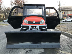 KUBOTA RTV500 4X4 FULLY INCLOSED WITH HEATED CAB,BRAND NEW PLOW AND WINCH