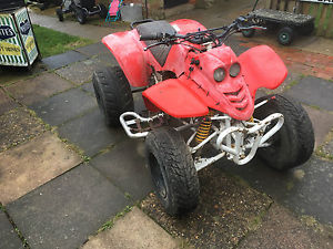 SMC 170CC QUAD BIKE ROAD LEGAL SPARES OR REPAIRS RESTORATION PROJECT BARN FIND