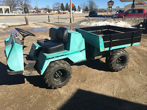 PUG atv utv 4x4 Vanguard 16hp with 4 speed manual new tires runs good with hoist