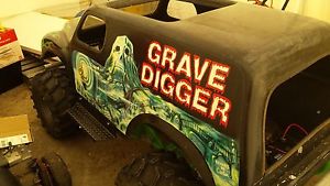 grave digger go kart