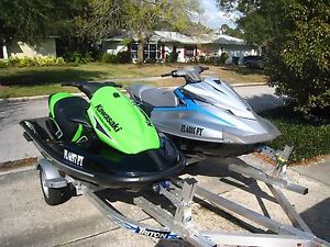2015 Kawasaki and Yamaha Waverunners