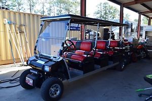 Used Custom 2001 Club Car Stretch Gas Golf Cart For Sale In Excellent Condition