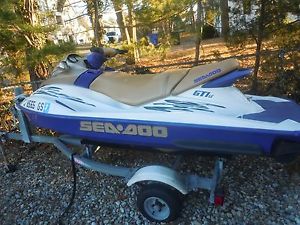 2002 Sea Doo Jet Ski w/ Trailer, cover & new battery - LOCAL PICK UP ONLY- NJ