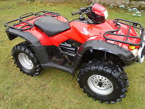 honda quad atv 500 4x4 ROAD LEGAL
