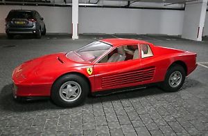 Miniature Ferrari Testarossa Go Kart Rare And Unique Kids Real Vehicle