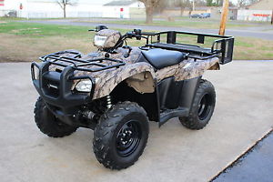 2013 HONDA FOREMAN 500 4X4 ES  CAMO  **ONLY 103 MILES**  SHIPPING STARTS AT $199