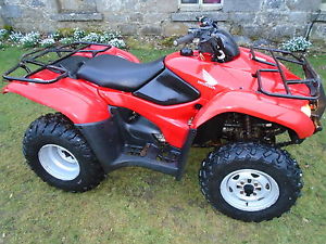 honda quad atv 420 4x4 ROAD LEGAL