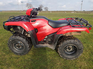 Honda TRX500FM Foreman ATV Quad Bike - 2015 - Road Reg And Road Kit - Good cond