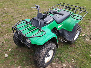KAWASAKI KLF 220 2WD FARM QUAD BIKE ATV - SMALLHOLDING - HORSES - NO VAT