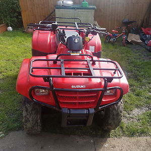SUZUKI EIGER QUADRUNNER 400cc QUAD 4x4 2k miles spares repairs good condition
