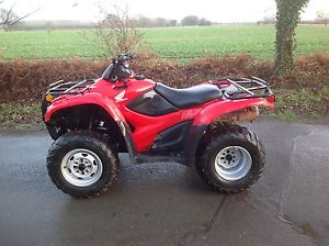 Honda trx420 FM 4x4 farm quad ATV 2012