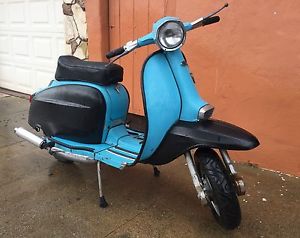 1974 Lambretta GP 150 scooter with modifications