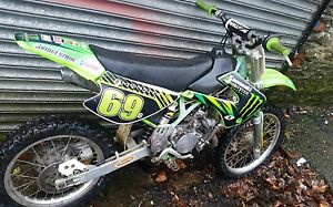 kawasaki 85cc (not 125cc 250cc yz rm cr pit bike 2 stroke spares or repairs)
