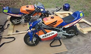 2 Blata Pocket Bike Mini  Racing Quality  2 Used   Blata 2.5