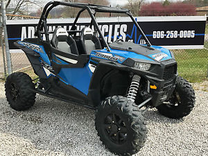 2016 RZR 1000 XP Blue and White Tree Guards and Lower Doors #534 DM