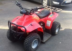 STARWAY 50cc CHILDS PETROL QUAD BIKE ATV BIG RED QUAD SPARES OR REPAIRS