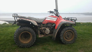 Honda 300 Big Red Quad Bike 4x4