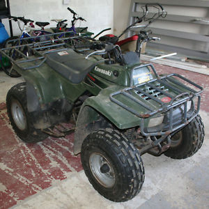 KAWASAKI KLF 220 FARM QUAD BIKE