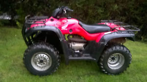 Honda ATV 350 4X4 Year 2006