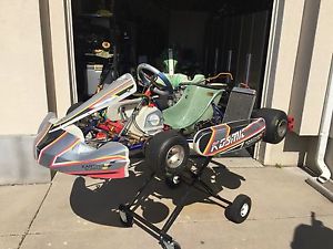 Kosmic Rotax DD2 Kart Like-New 125cc Shifter Tony Kart, FA, CRG, Intrepid, Birel