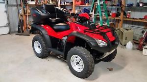 Four Wheeler Honda Fourtrax Rincon TRX680FAG Red
