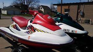 1997 Seadoo GTX and GSX jet ski w/ newer engines no reserve