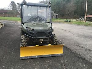 2013 Polaris Ranger 500 EFI 4x4 Side by Side UTV Many Extras Plow Low Miles !