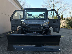 POLARIS BRUTUS,RANGER,DIESEL 4X4,HYDROSTATIC TRANS,AC/FULL HEATED CAB,HYDRO PLOW