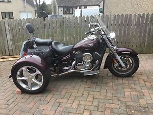 Yamaha Dragstar 1100 trike - 06 plate