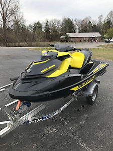 2016 SeaDoo GTR 215 (only 10 hours!) with 2016 Triton Aluminum Double Trailer