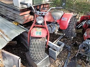 Vintage 1980 Honda ATC 110 Three Wheeler ATV For Restoration Project Or Parts