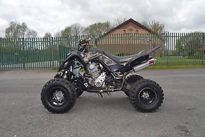 yamaha raptor 700r (black and gold special edition )