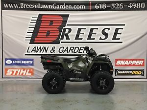 2015 POLARIS SPORTSMAN 570 EFI 4X4 GREEN LOCATED IN BREESE IL LOOK NO RESERVE