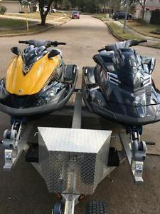 2012 YAMAHA Jet Skis. Set of 2 Jet Skis & Trailer