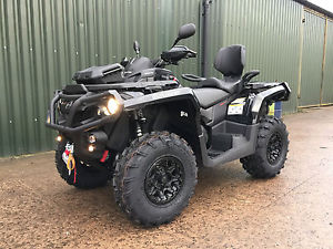 CAN AM OUTLANDER MAX 1000R XT-P 2017 ROAD LEGAL QUAD BIKE  FREE TRACKER FITTED