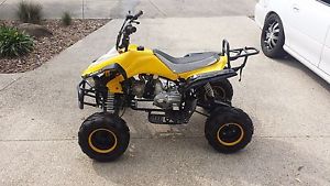 125cc ATV Quad Dirt Bike Semi Auto 3+1 yellow - Issue with clutch/gearbox