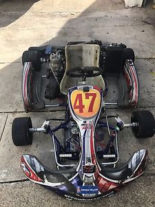 arrow x1-e go kart iame leopard package x30